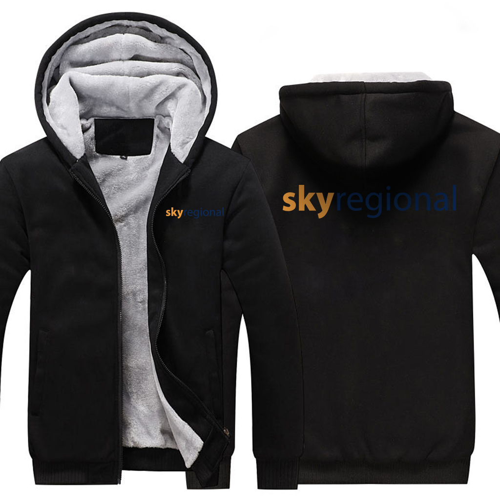 SKY REGIONAL AIRLINES JACKETS FLEECE SWEATSHIRT