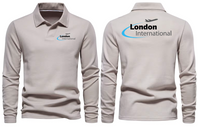 Thumbnail for LONDON AIRPORT LONG SLEEVE  POLO