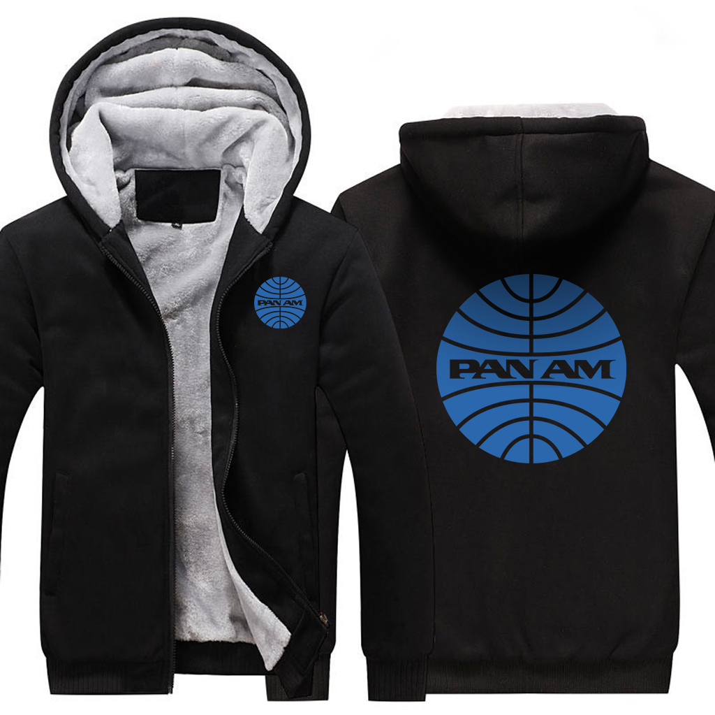 PANAM AIRLINES JACKETS FLEECE SWEATSHIRT