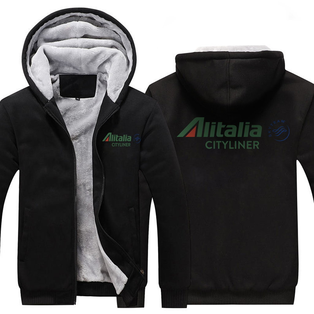 AIR ALITALI AIRLINES JACKETS FLEECE SWEATSHIRT