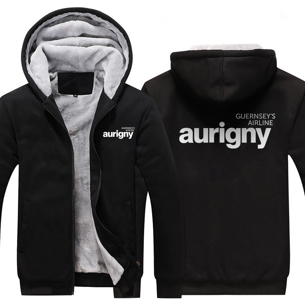 AURIGNY  AIRLINES JACKETS FLEECE SWEATSHIRT