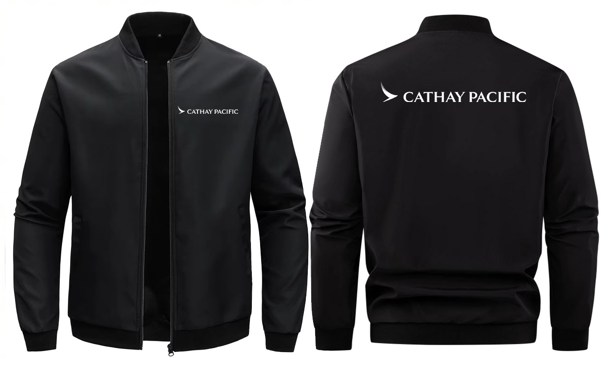 CATHAY PACIFIC AIR  LOOSE SOLID COLOR JACKET