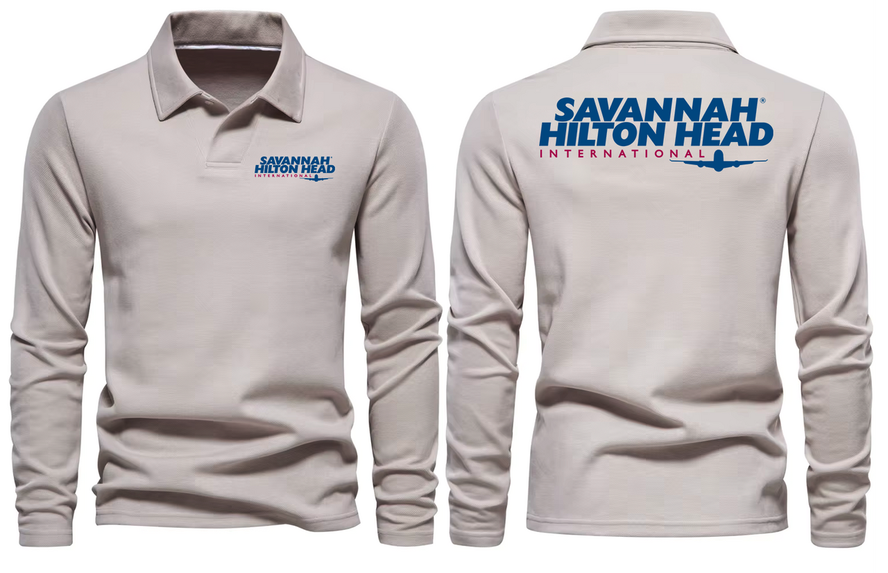 SAINT JOHAN AIRPORT LONG SLEEVE  POLO