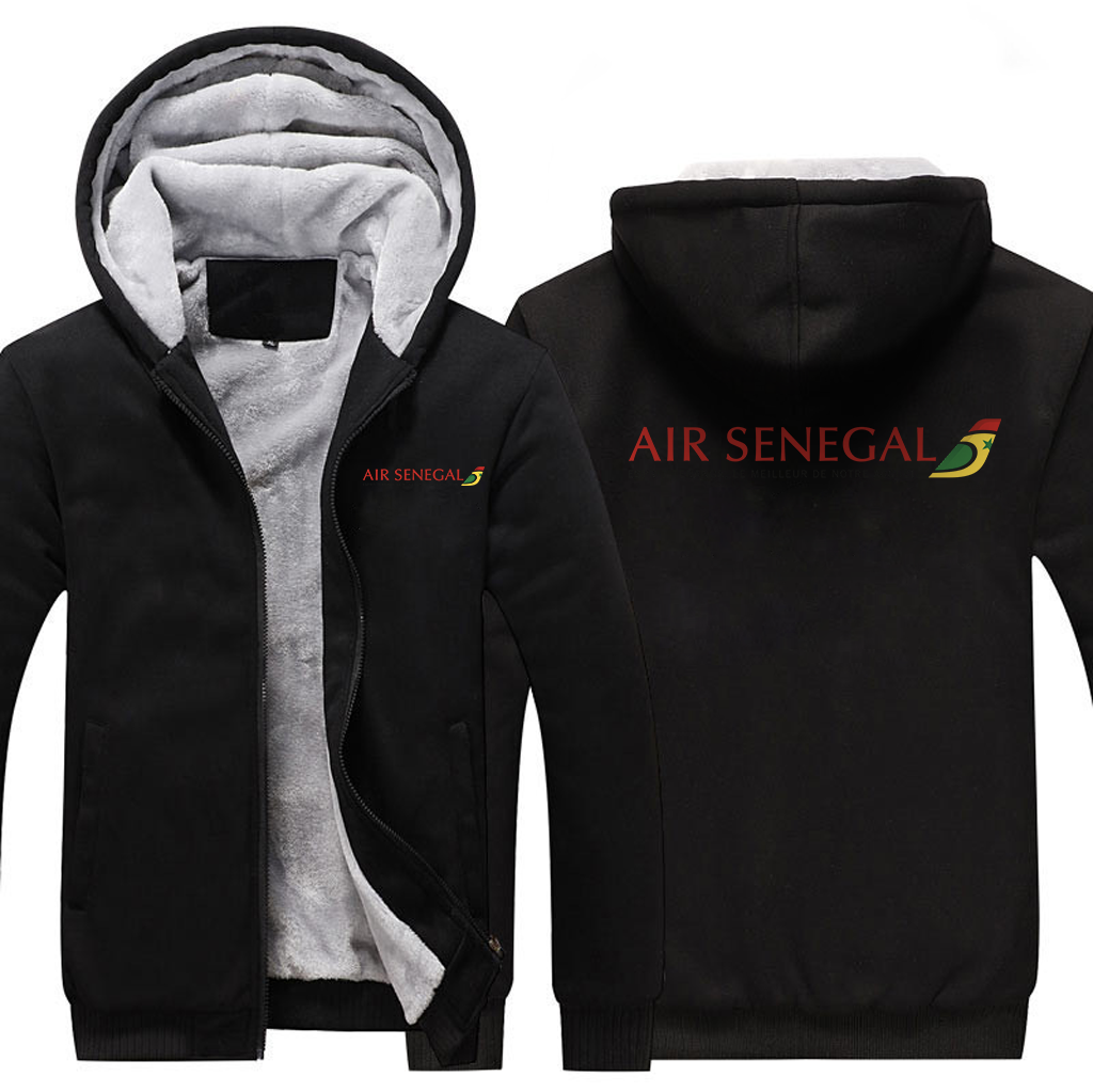 SENEGAL AIRLINES JACKETS FLEECE SWEATSHIRT