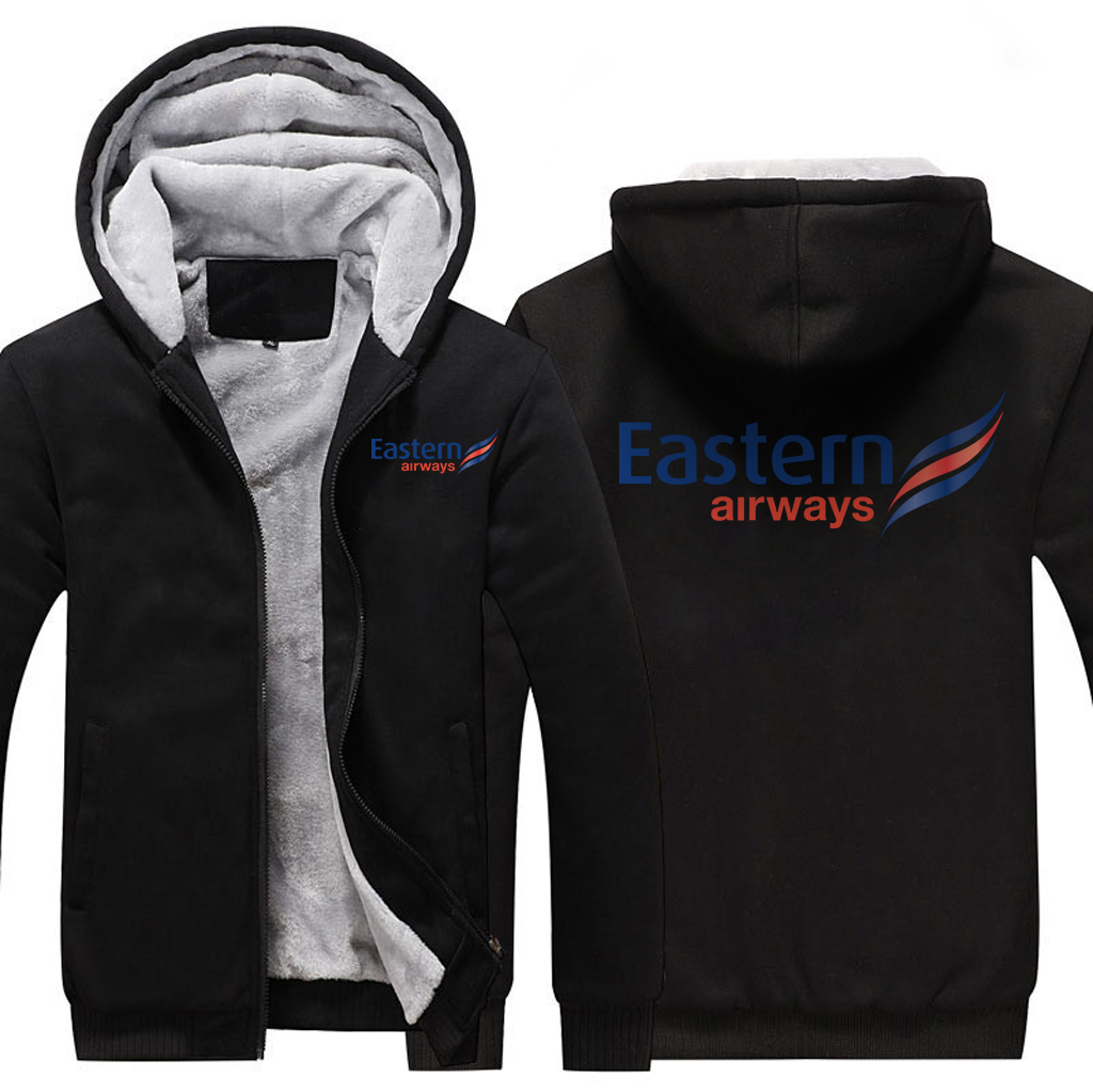 ESTERN AIRLINES JACKETS FLEECE SWEATSHIRT