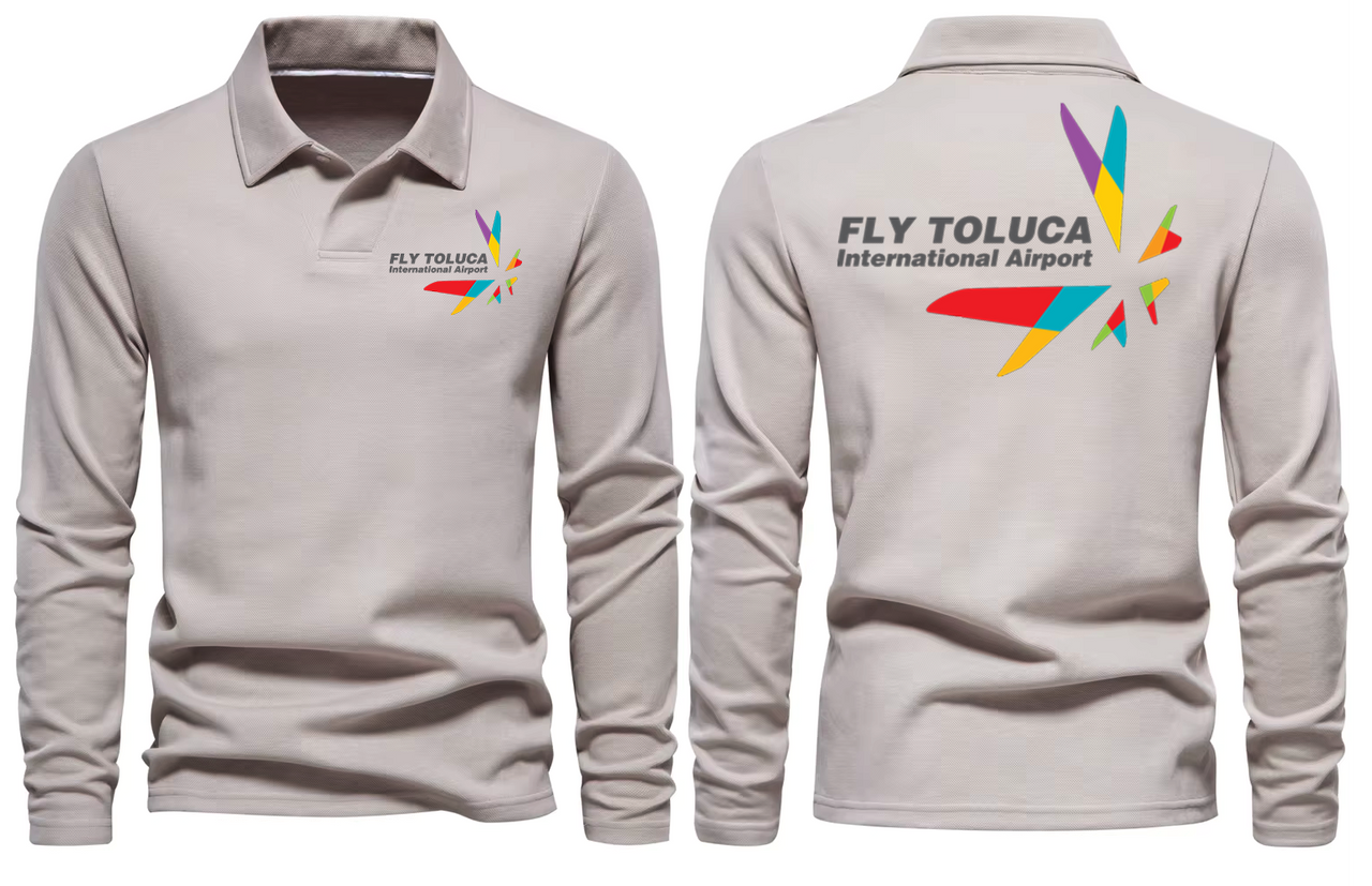 TOLUCA AIRPORT LONG SLEEVE  POLO