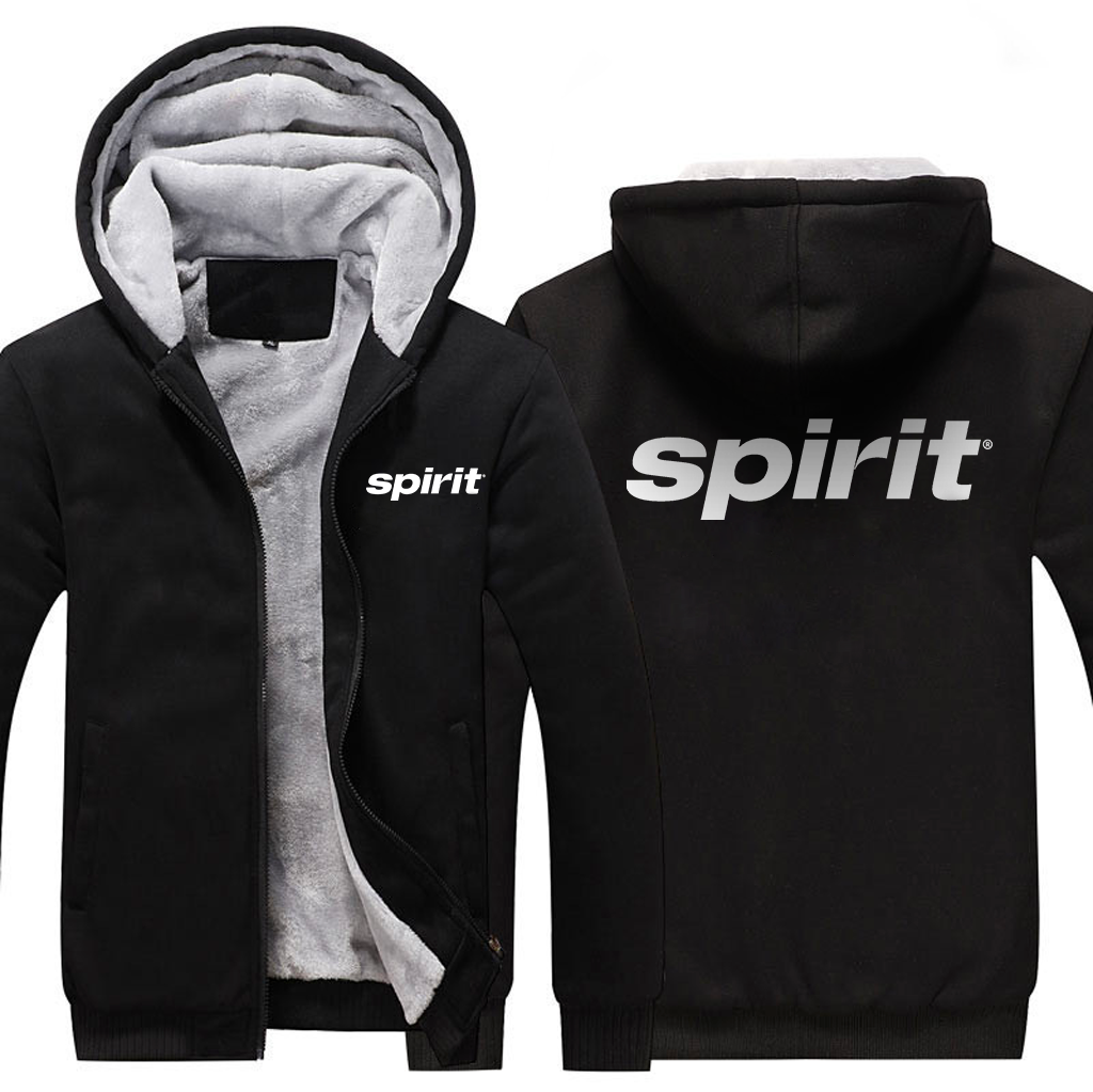 SPIRIT AIRLINES JACKETS FLEECE SWEATSHIRT