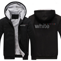 Thumbnail for WHITE AIRLINES JACKETS FLEECE SWEATSHIRT