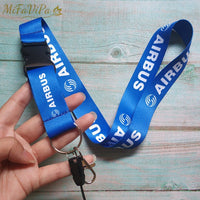 Thumbnail for 5 PCS AIRBUS LANYARDS NECK STRAP CHAVEIRO KEY CHAIN - PILOTSX