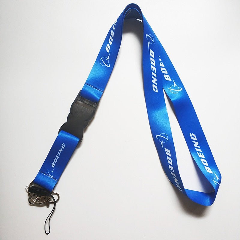 5 PCS BOEING LANYARDS NECK STRAP KEY CHAIN - PILOTSX