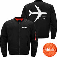 Thumbnail for Boeing 747 Ma-1 Bomber Jacket Flight Jacket Aviator Jacket THE AV8R