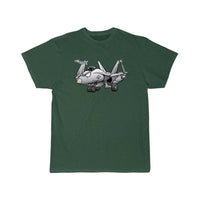 Thumbnail for military naval fighter jet airplane cartoon vector T Shirt THE AV8R