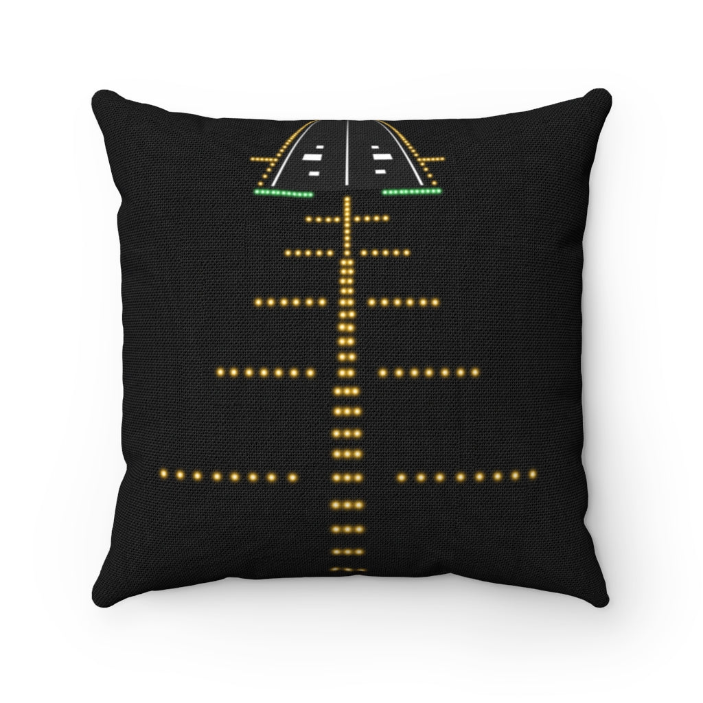 RUNWAY LIGHTS PILLOW Printify