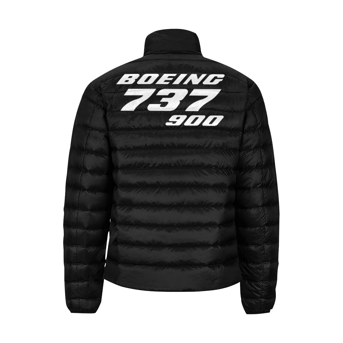 BOEING 737 Men's Stand Collar Padded Jacket e-joyer