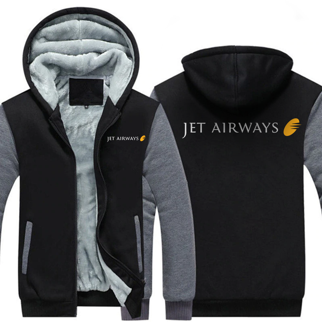 JET AIRLINES  JACKETS FLEECE SWEATSHIRT