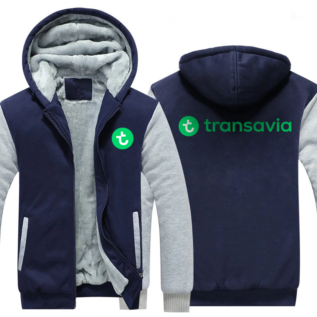 TRANSAVIA AIRLINES  JACKETS FLEECE SWEATSHIRT