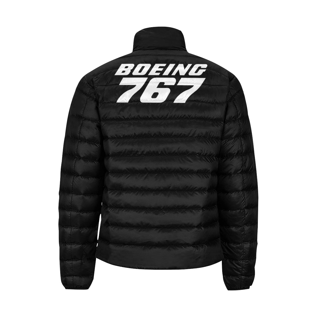 BOEING 767 Men's Stand Collar Padded Jacket e-joyer