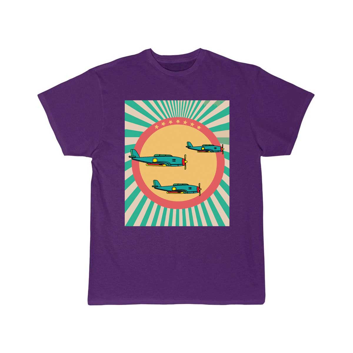 Retro Glider Plane T-SHIRT THE AV8R