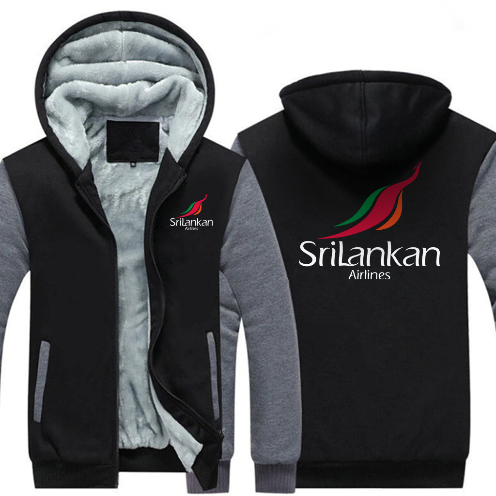 SRILANKAN AIRLINES  JACKETS FLEECE SWEATSHIRT