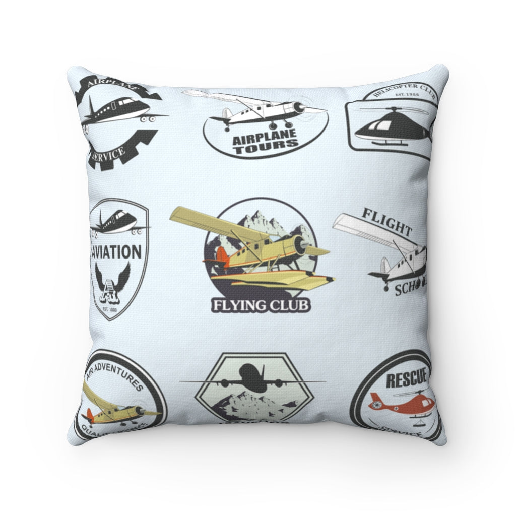 AVIATION GROUP PILLOW Printify