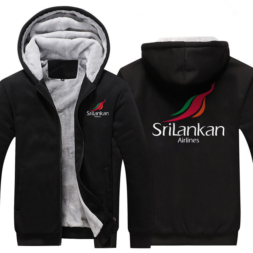 SRILANKAN AIRLINES  JACKETS FLEECE SWEATSHIRT