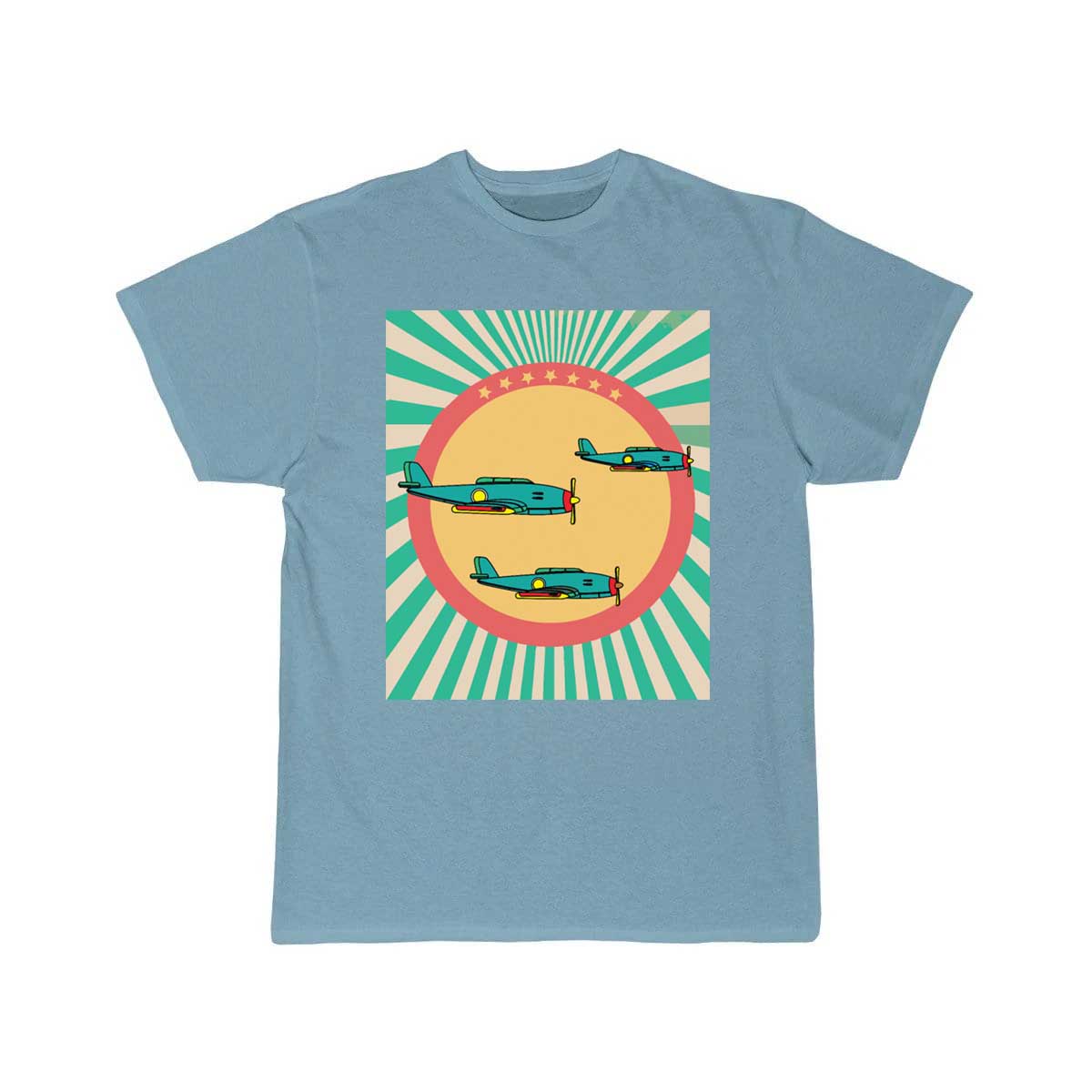 Retro Glider Plane T-SHIRT THE AV8R