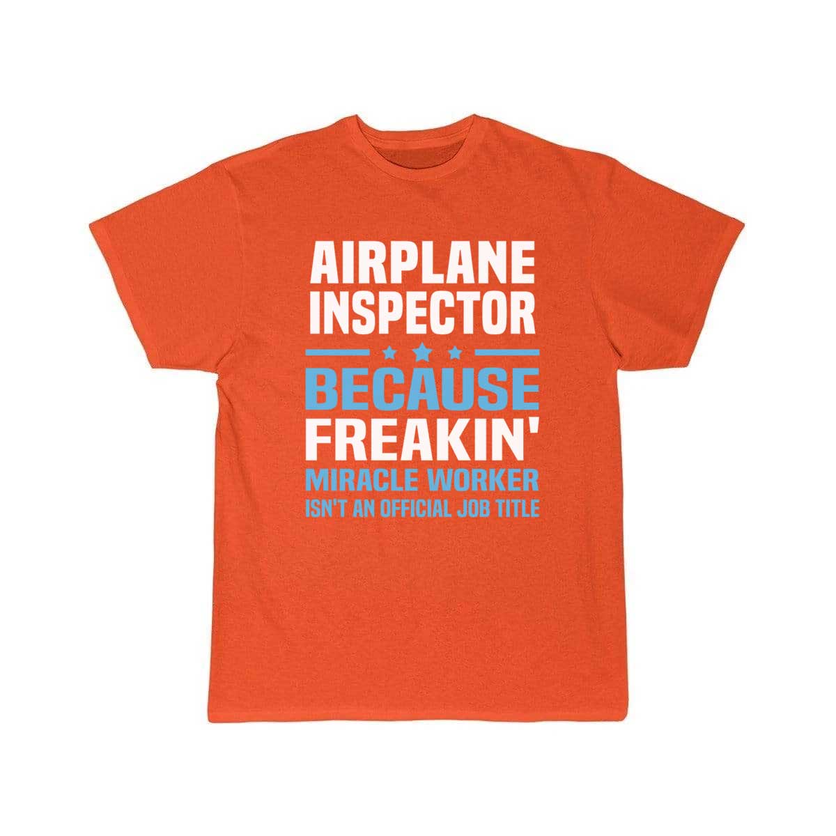 Airplane Inspector T-SHIRT THE AV8R