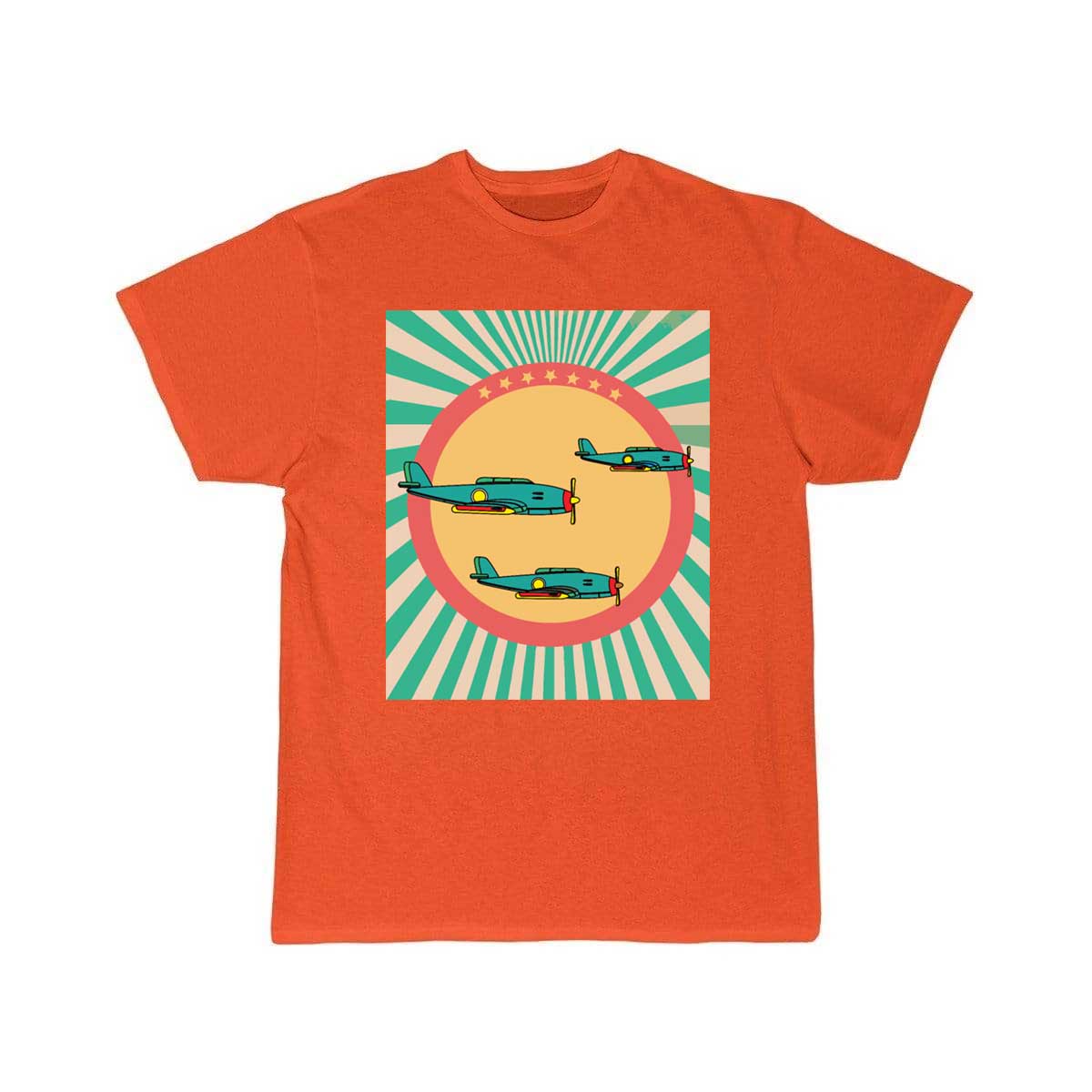 Retro Glider Plane T-SHIRT THE AV8R