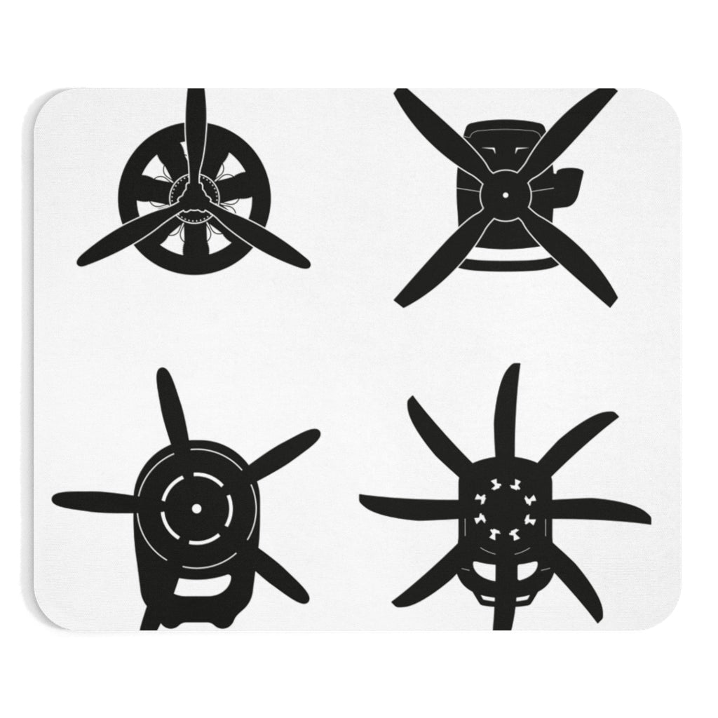 AVIATION PROPEIIER   -  MOUSE PAD Printify