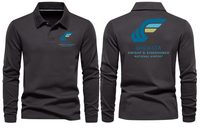 Thumbnail for WHICITA AIRPORT LONG SLEEVE  POLO