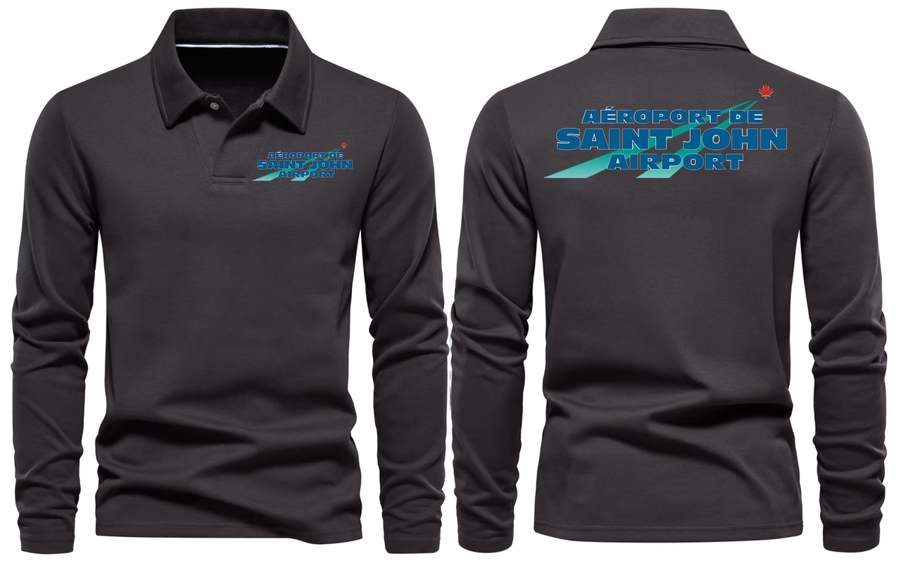 SAINT JOHAN AIRPORT LONG SLEEVE  POLO