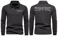 Thumbnail for BLACKPOOL AIRPORT LONG SLEEVE  POLO