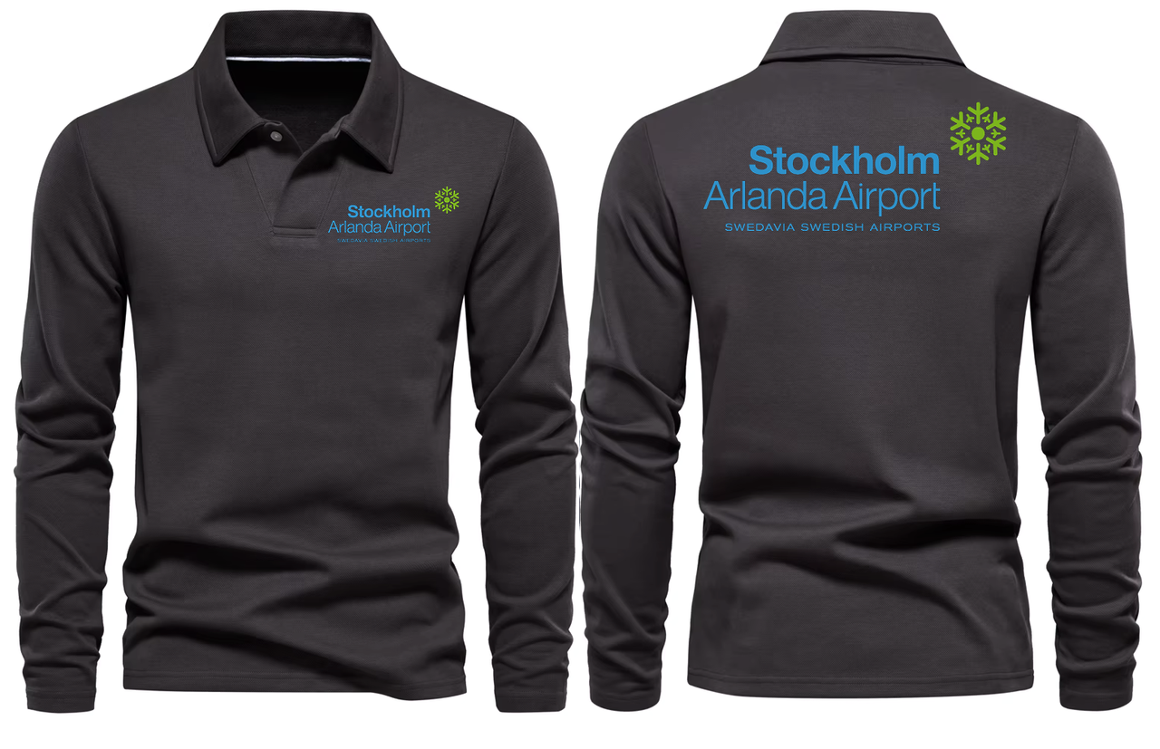 STOCKHALM AIRPORT LONG SLEEVE  POLO