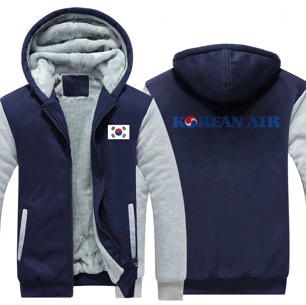 KOREAN AIRLINES  JACKETS FLEECE SWEATSHIRT