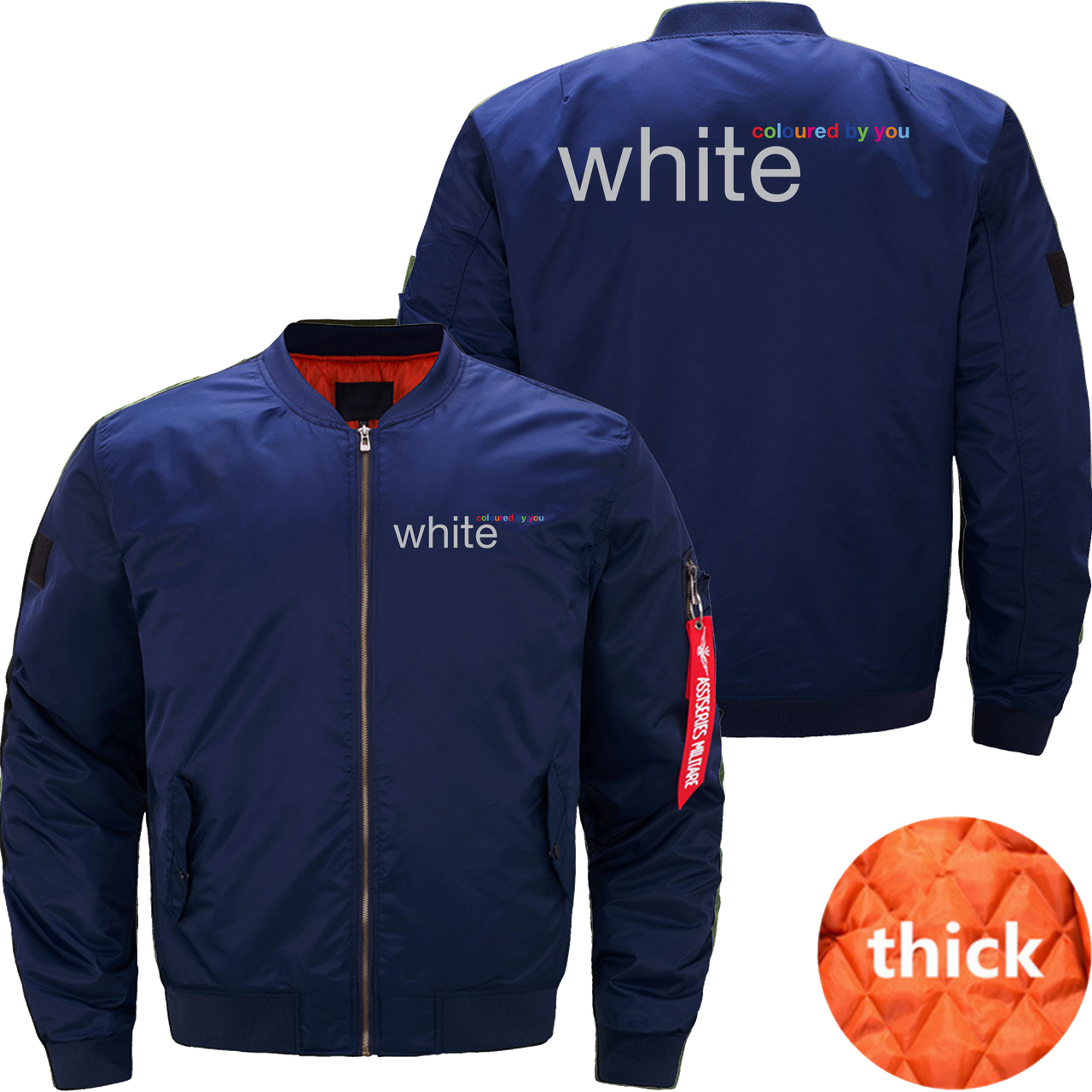 WHITE AIRLINES JACKET