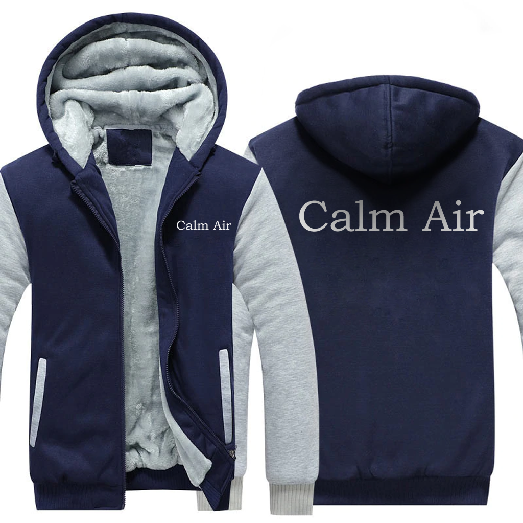 CALM AIRLINES  JACKETS FLEECE SWEATSHIRT