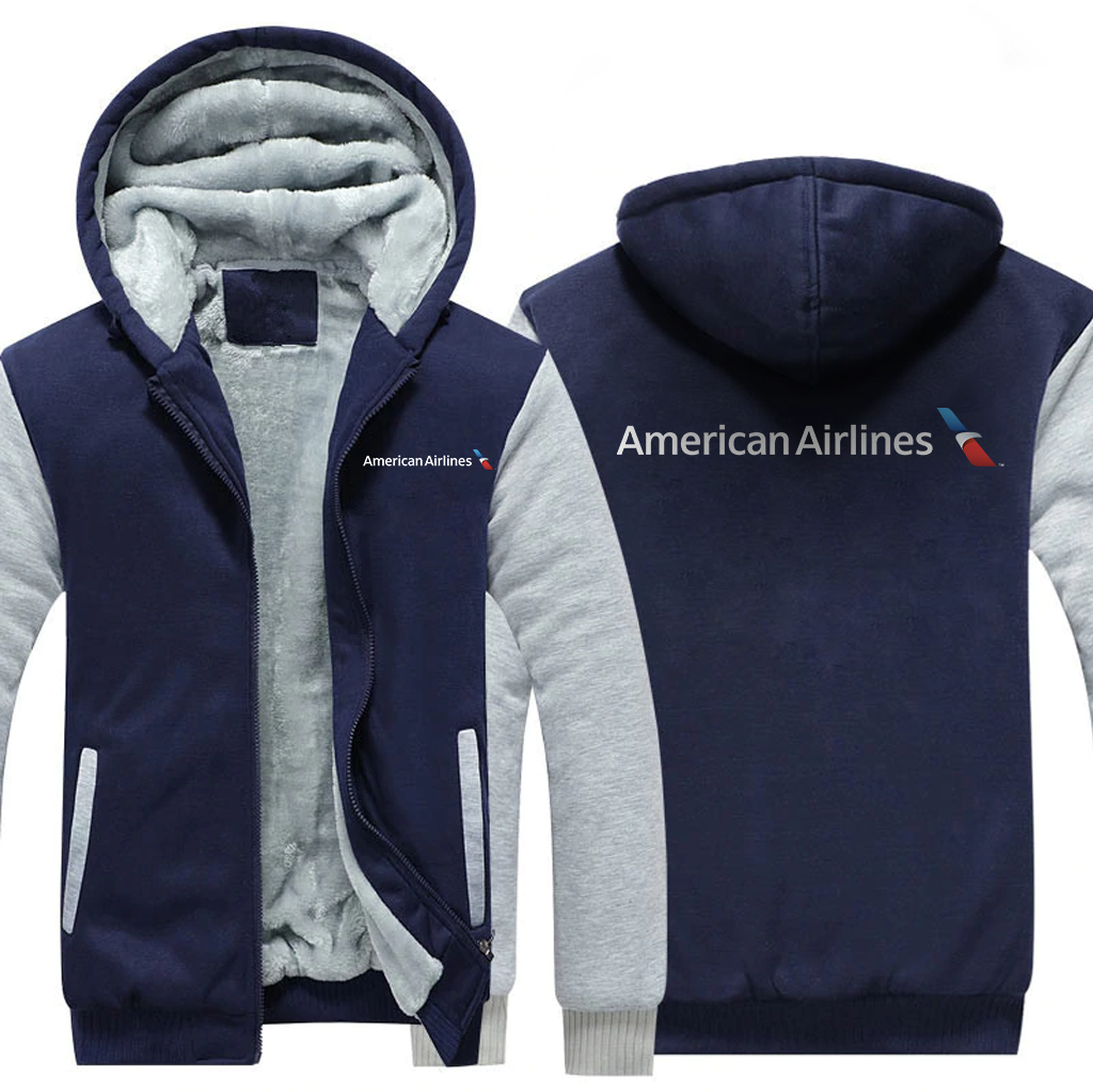 AMERICAN AIRLINES  JACKETS FLEECE SWEATSHIRT 1