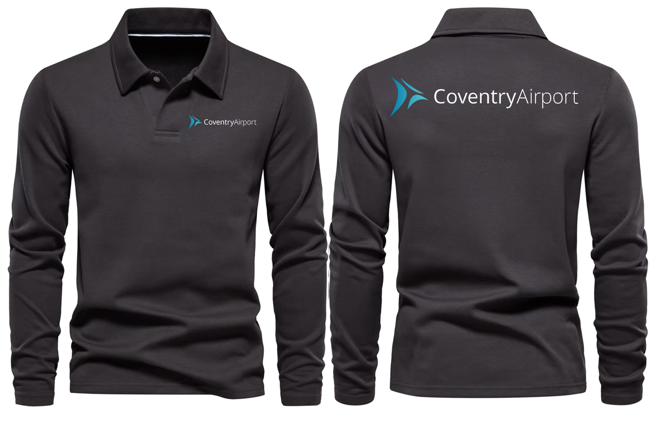 CON AIRPORT LONG SLEEVE  POLO