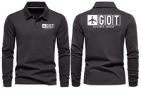 Thumbnail for GOT AIRPORT LONG SLEEVE POLO