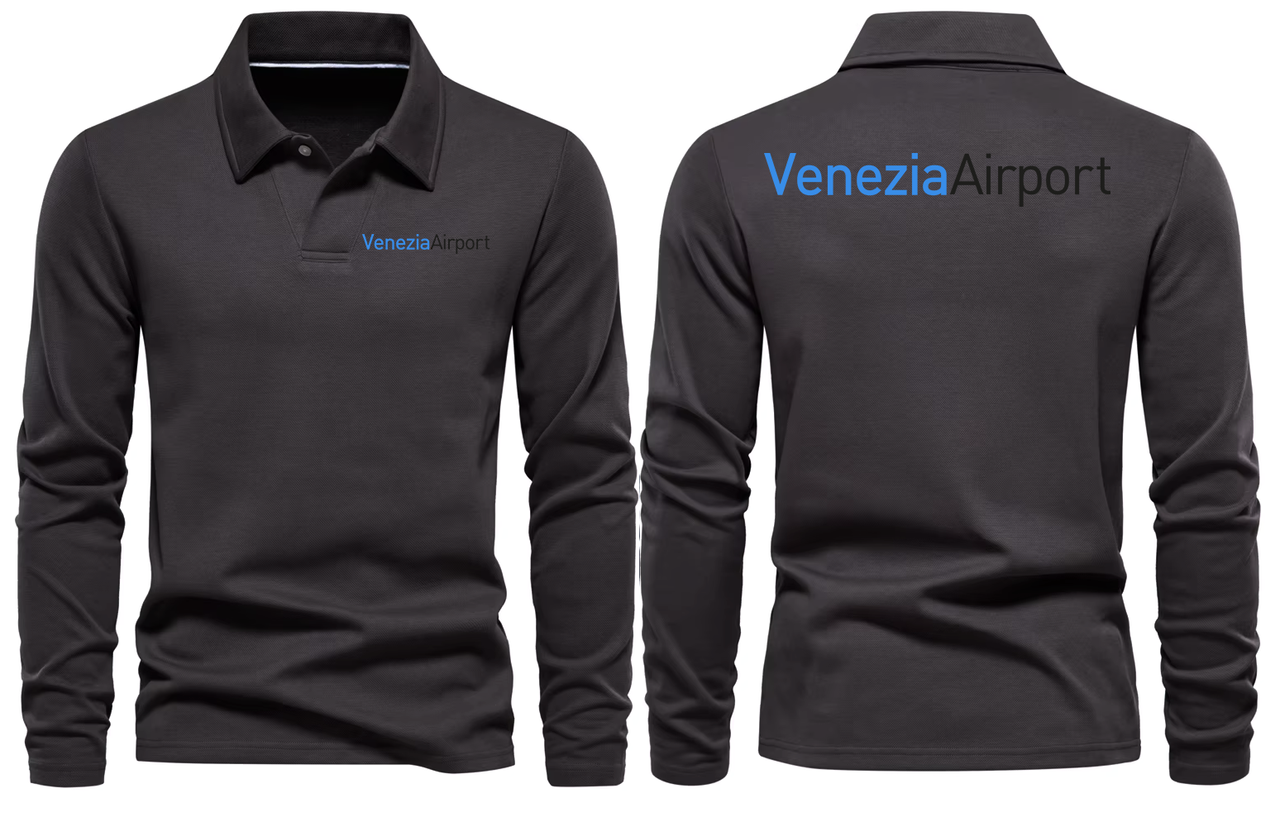 VEZENIA AIRPORT LONG SLEEVE  POLO