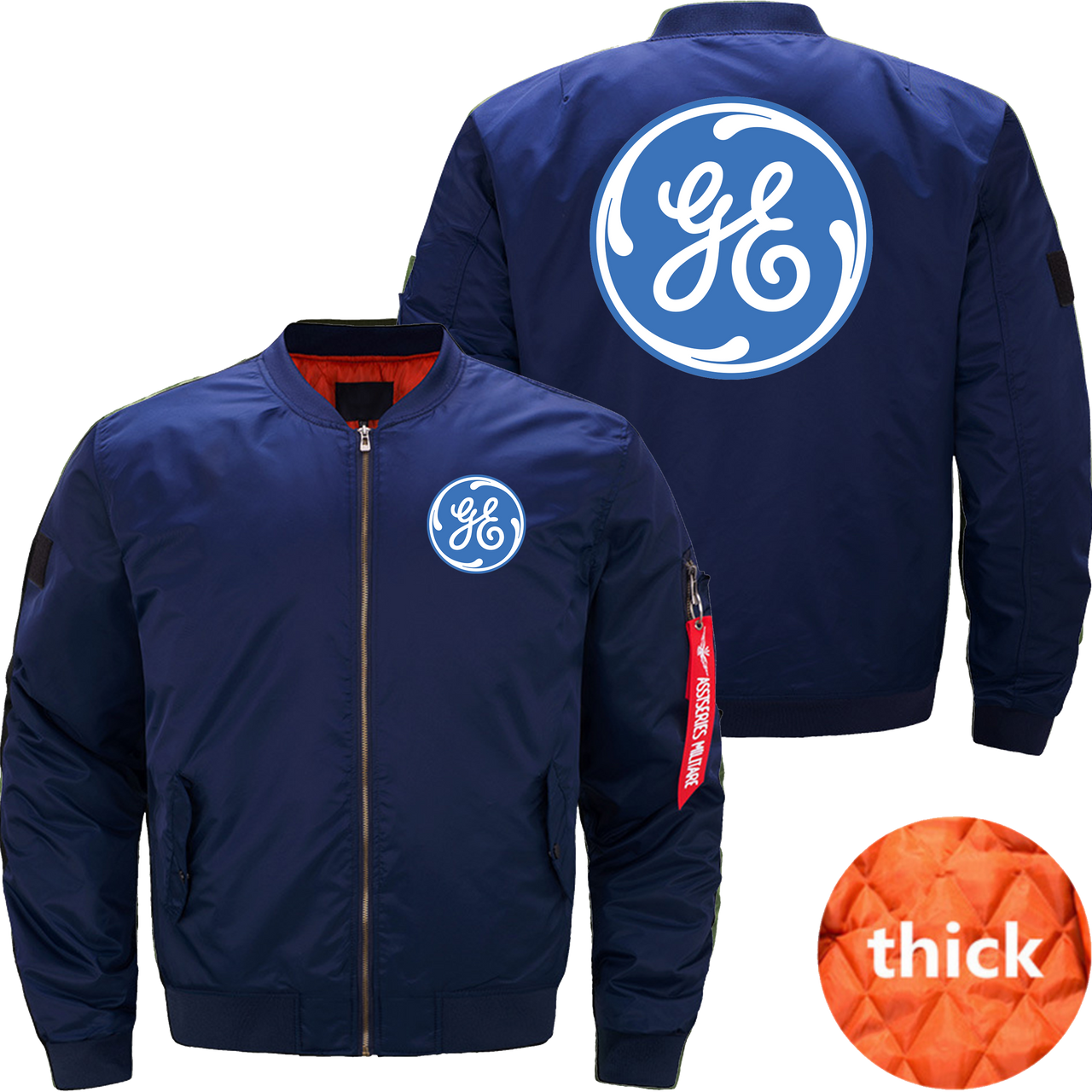 GENERAL ELECTRIC BOMBER FIGHTER JACKET