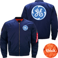 Thumbnail for GENERAL ELECTRIC BOMBER FIGHTER JACKET