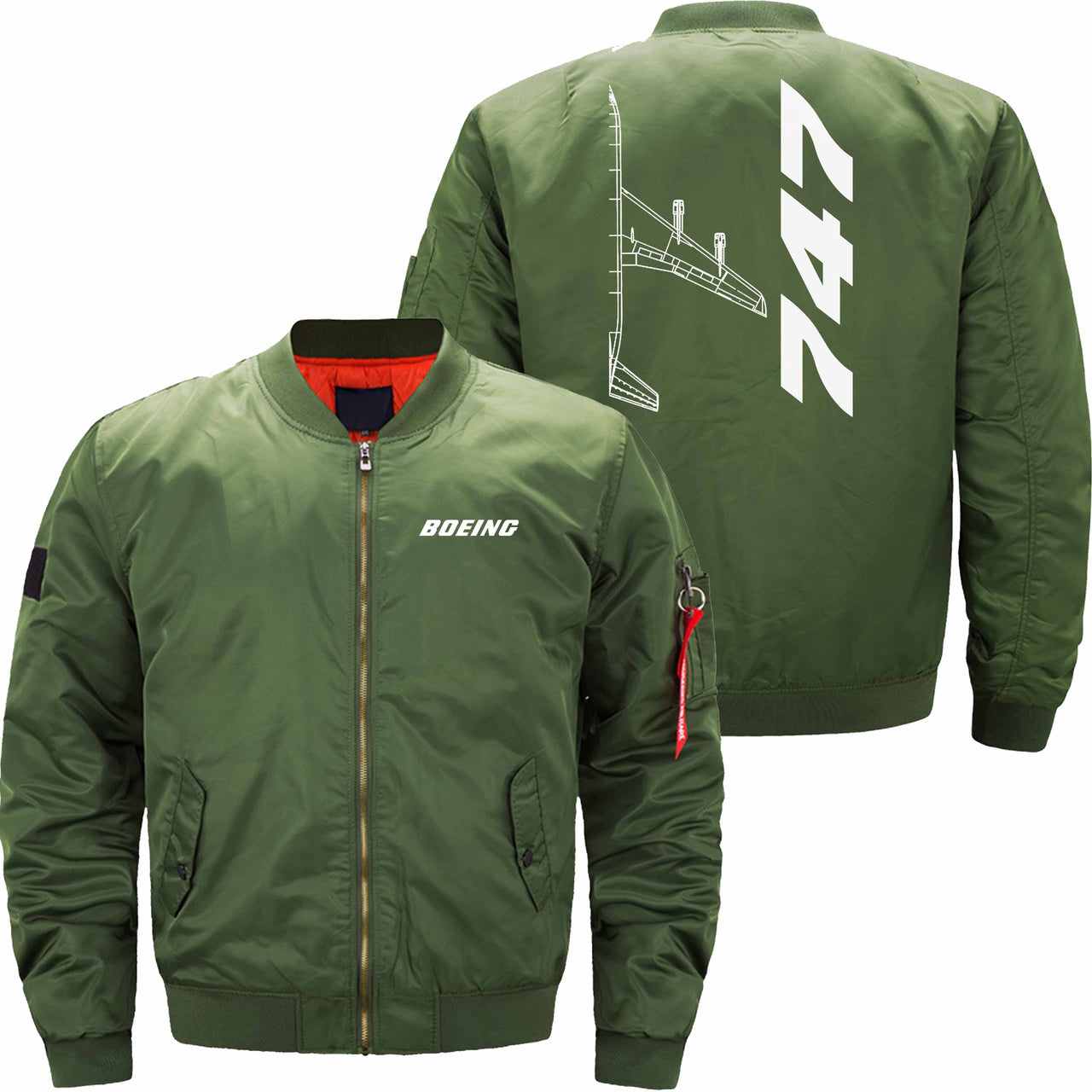 Boeing 747 Ma-1 Bomber Jacket Flight Jacket Aviator Jacket THE AV8R