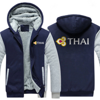 Thumbnail for THAI AIRLINES  JACKETS FLEECE SWEATSHIRT