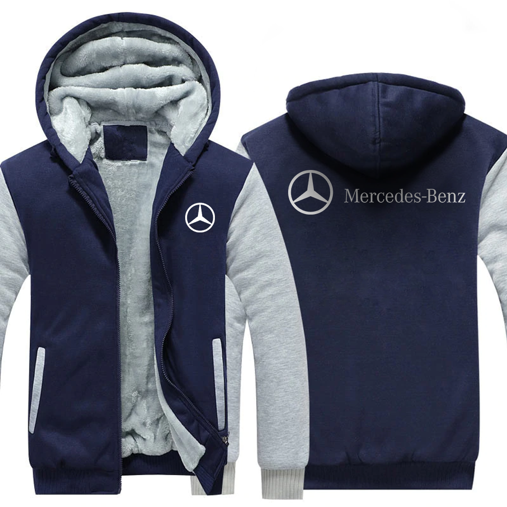 MERCEDES BENZ  AUTOMOBILE  FLEECE SWEATSHIRT