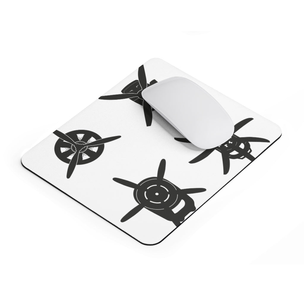 AVIATION PROPEIIER   -  MOUSE PAD Printify