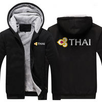 Thumbnail for THAI AIRLINES  JACKETS FLEECE SWEATSHIRT