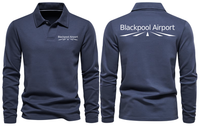 Thumbnail for BLACKPOOL AIRPORT LONG SLEEVE  POLO