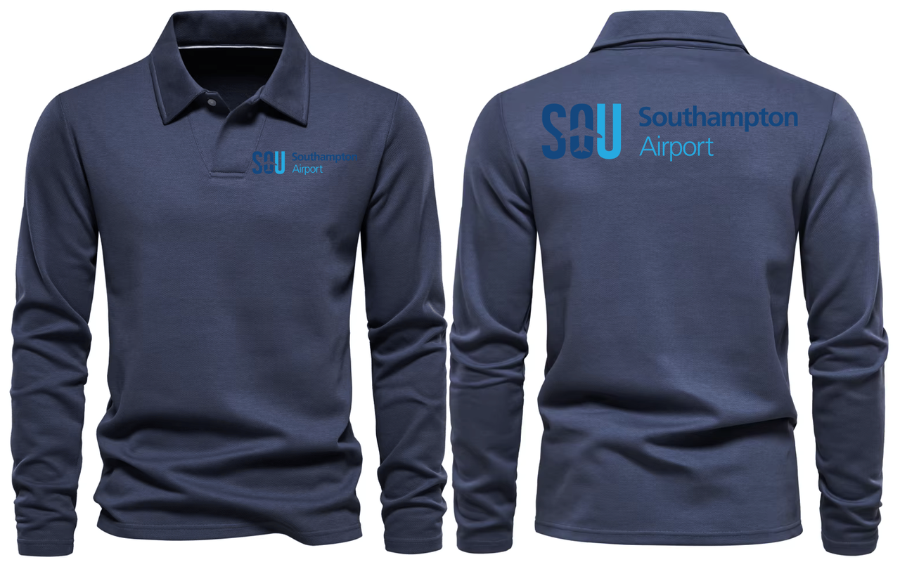 SOU AIRPORT LONG SLEEVE  POLO