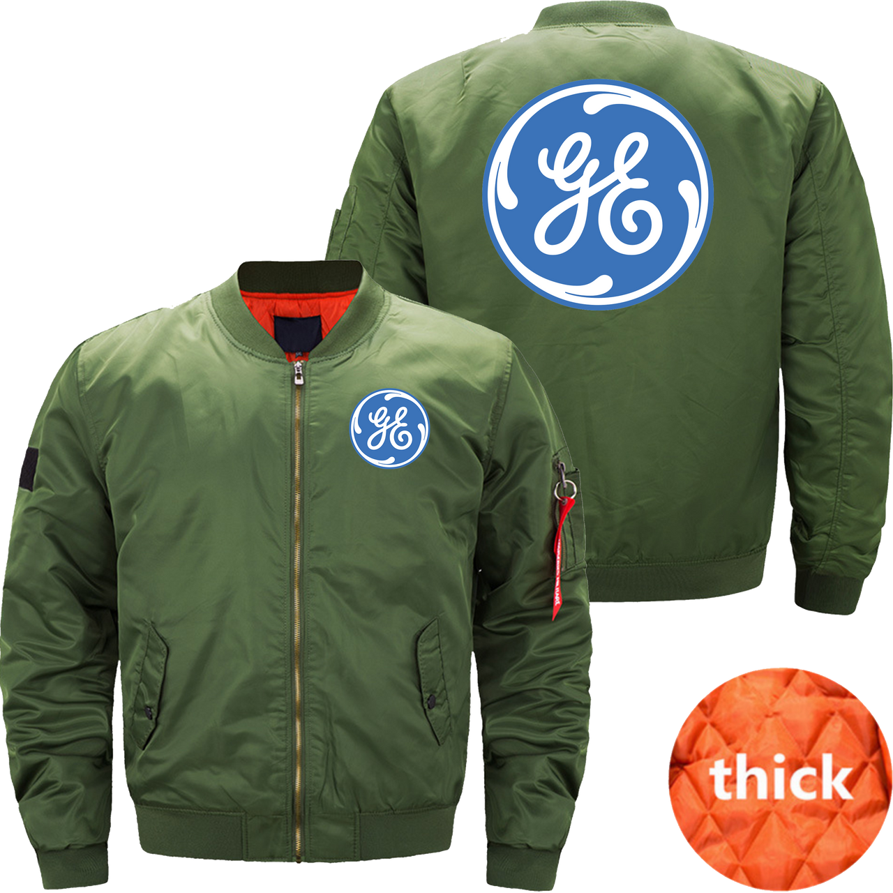 GENERAL ELECTRIC BOMBER FIGHTER JACKET